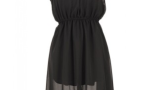 Rochie din  voal negru 