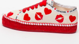 Love Moschino Pantofi sport tip espadrile cu aplicații decorative