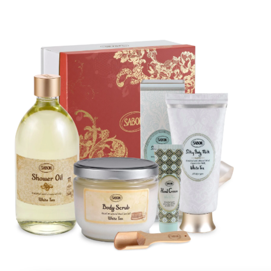 SABON Set cadou Luxurious White Tea