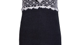 Rochie cu tricot dantelat