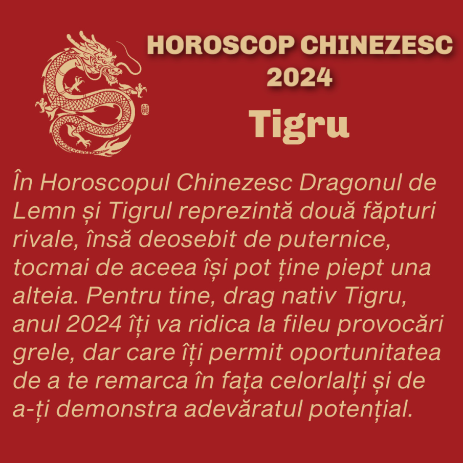  Horoscop Chinezesc 2024