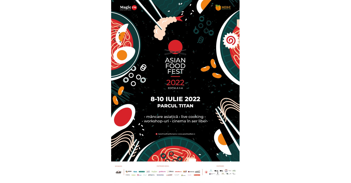 Asian Food Fest revine cu o nouă călătorie culinară în jurul Asiei