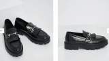 Answear Lab mocasini femei, culoarea negru, cu toc plat