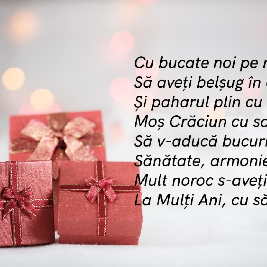 Mesaje, urări și poezii de Crăciun