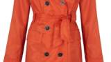 Orange Trench Coat