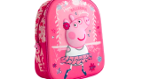 Ghiozdan mic de grădiniță 3D Peppa Pig, 1 compartiment, 32x 29 x 11 cm